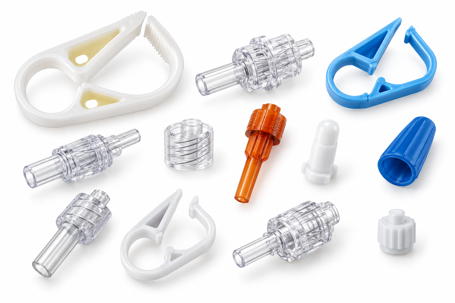 Precision plastic components